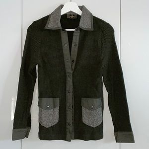 Army Green Fendi Sweater